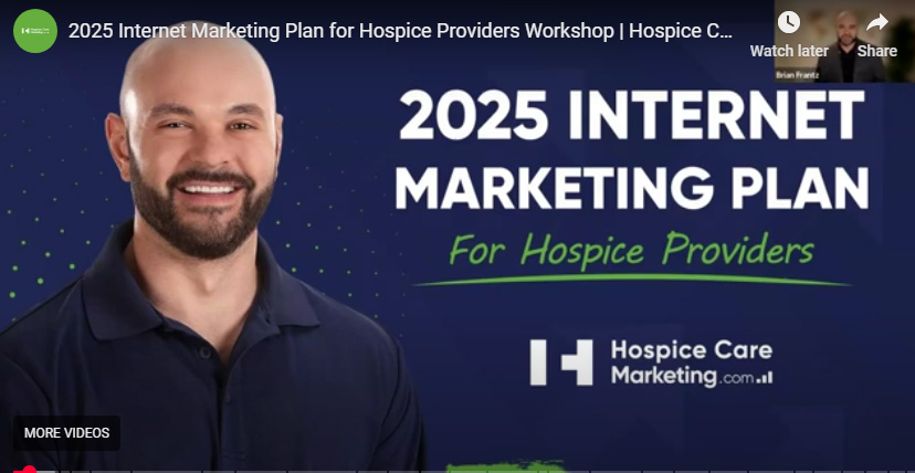 2025 Internet Marketing Plan for Hospice Providers San Diego CA