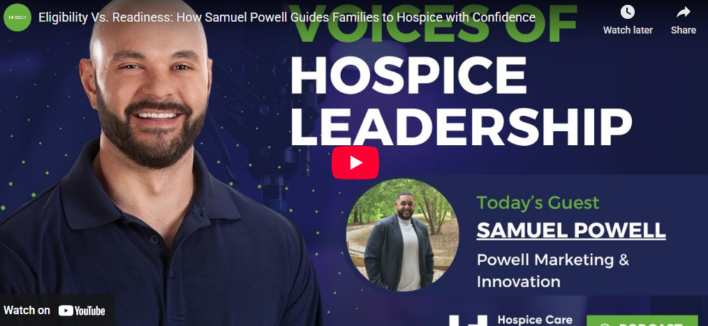 How Samuel Powell Guides Families to Hospice with Confidence in San Diego
