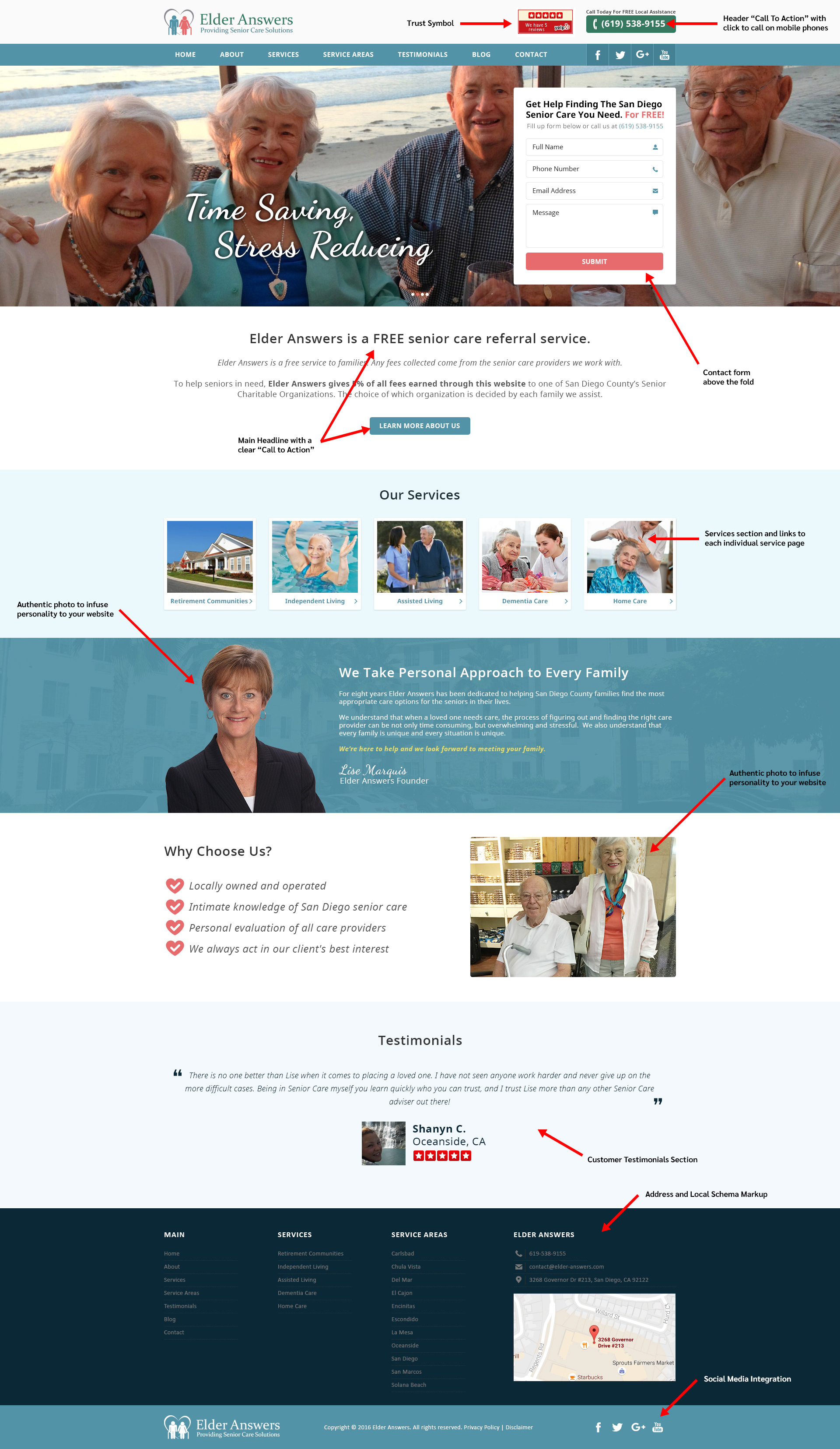 The Anatomy of a Website Built Specifically for Hospice Care