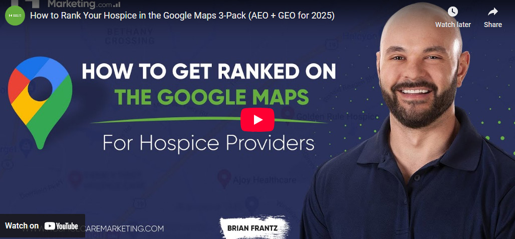 Rank Your Hospice in the Google Maps