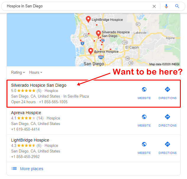 Getting Ranked in Google Maps: The How to Guide for Hospice Companies